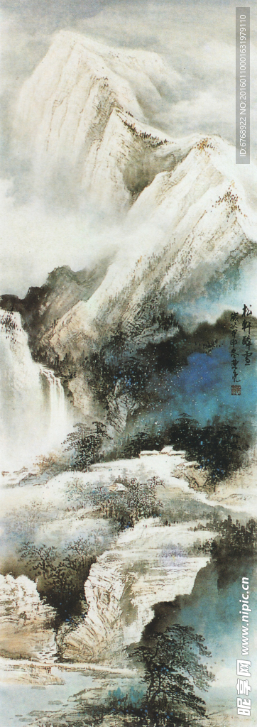 陈亮山水画