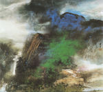 陈亮山水画