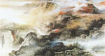 陈亮山水画