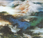 陈亮山水画