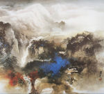 陈亮山水画