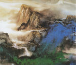 陈亮山水画