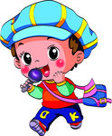 小孩唱歌