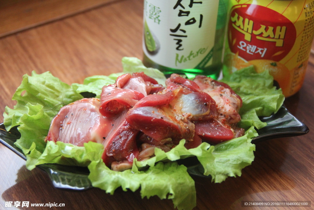 鸡胗 烤鸡胗