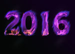 2016炫酷火焰字体