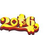 2016猴年宣传单