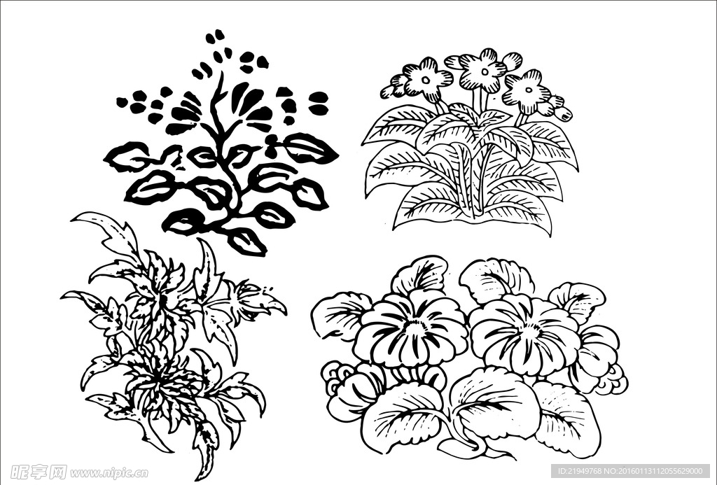 花图案