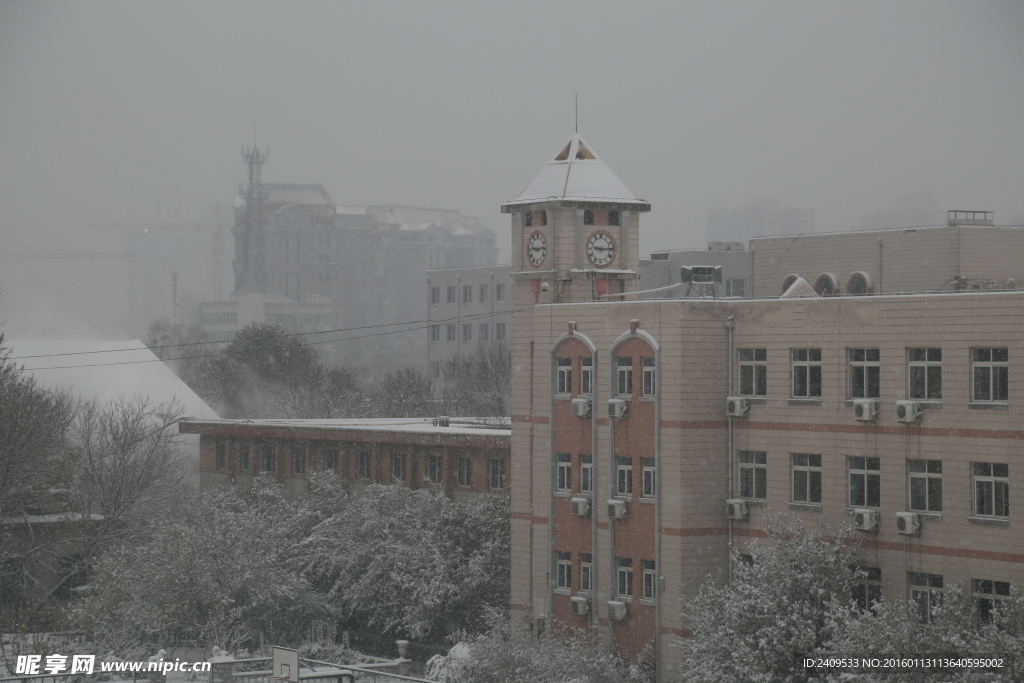 雪中七中