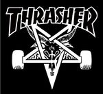 THRASHER  LOGO绣