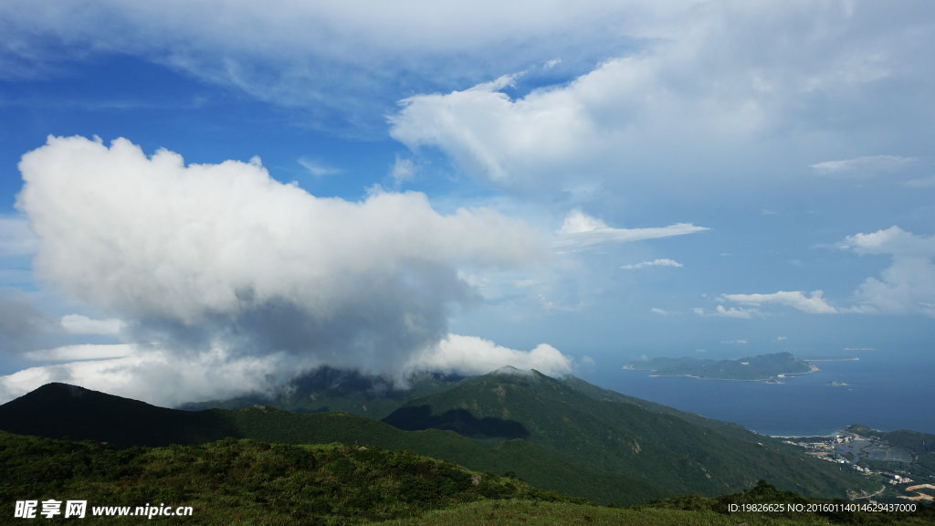 七娘山盛景