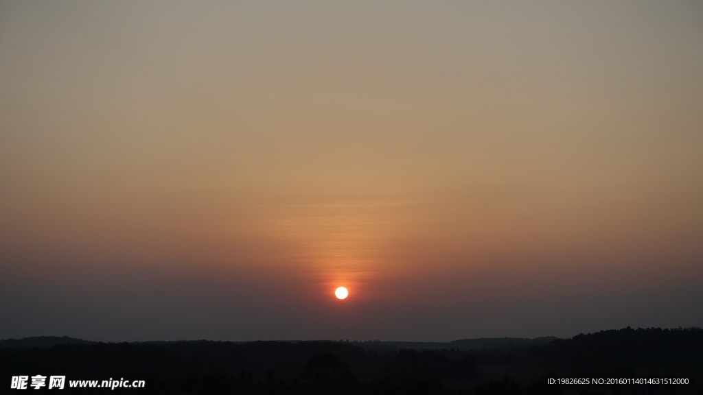 唯美夕阳