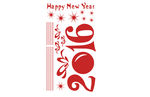 2016新年窗贴