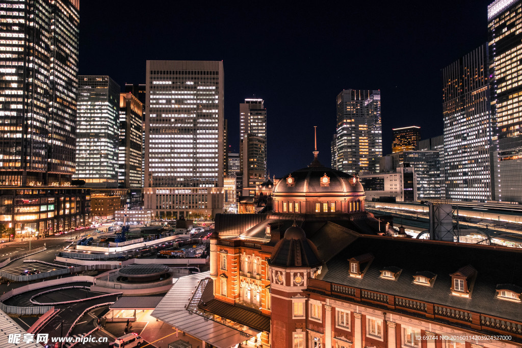 高清城市夜景