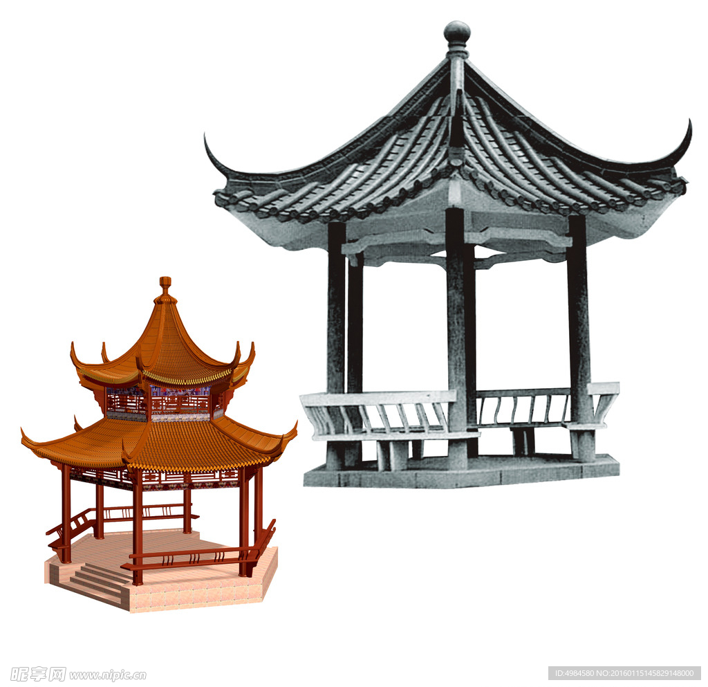 亭子古建素材