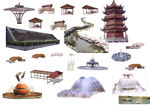 亭子古建素材