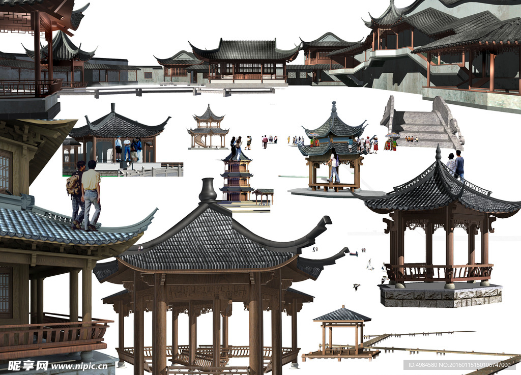 亭子古建素材