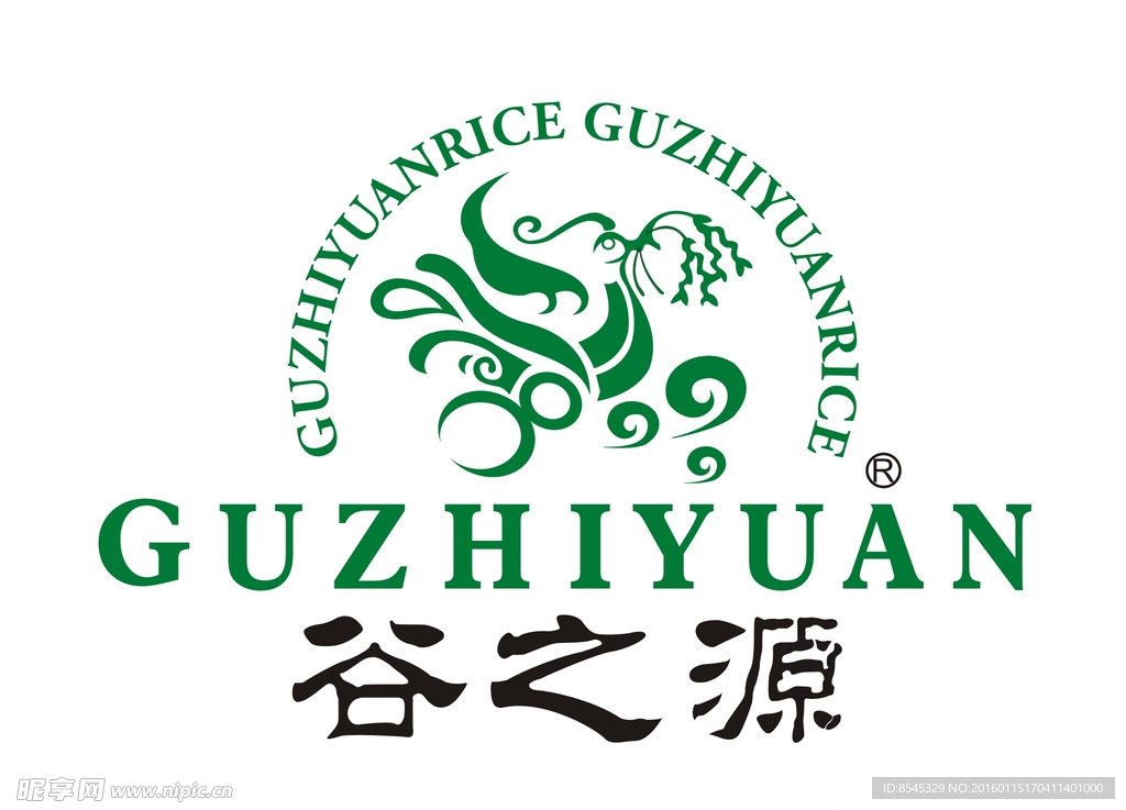 谷之源标志矢量图