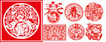 春节剪纸传统图案