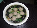 紫菜牛肉丸汤