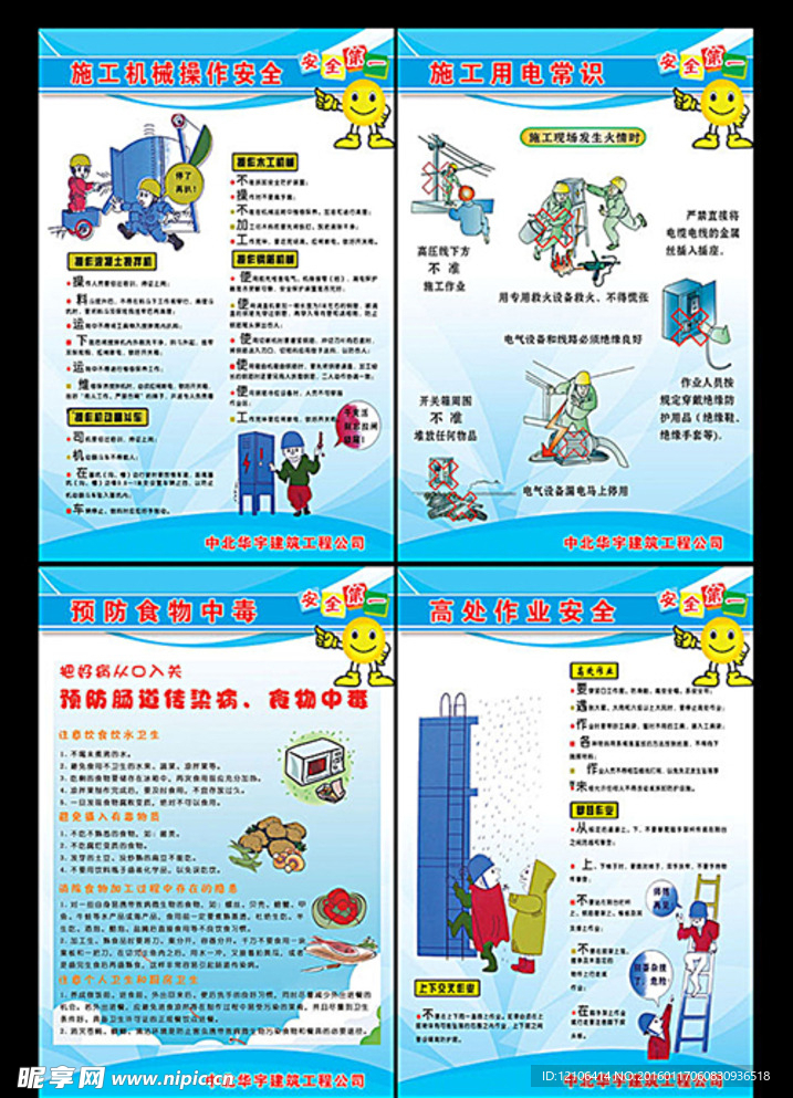 安全生产展板