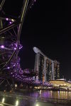 新加坡滨海湾金沙夜景