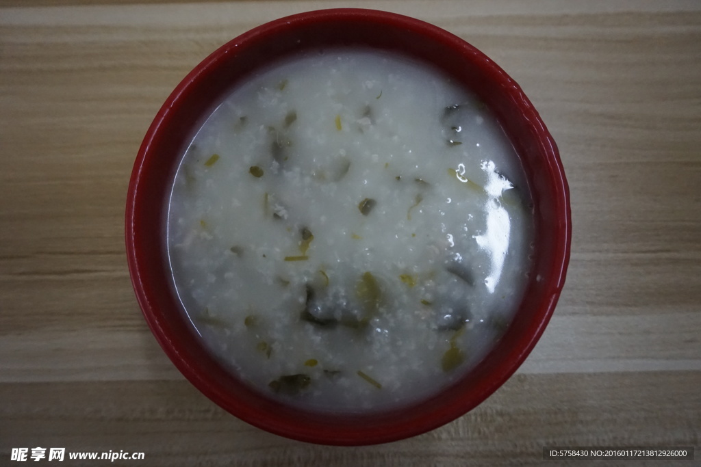 菜干粥