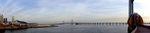 大连星海湾广场海滨风光全景图