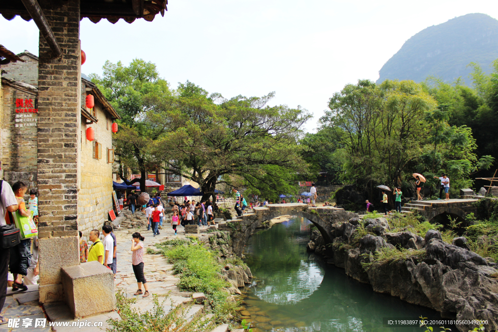 黄姚带龙桥风景