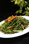 韭菜豆干炒粉