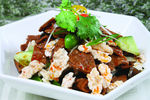 香豆干拌桃仁