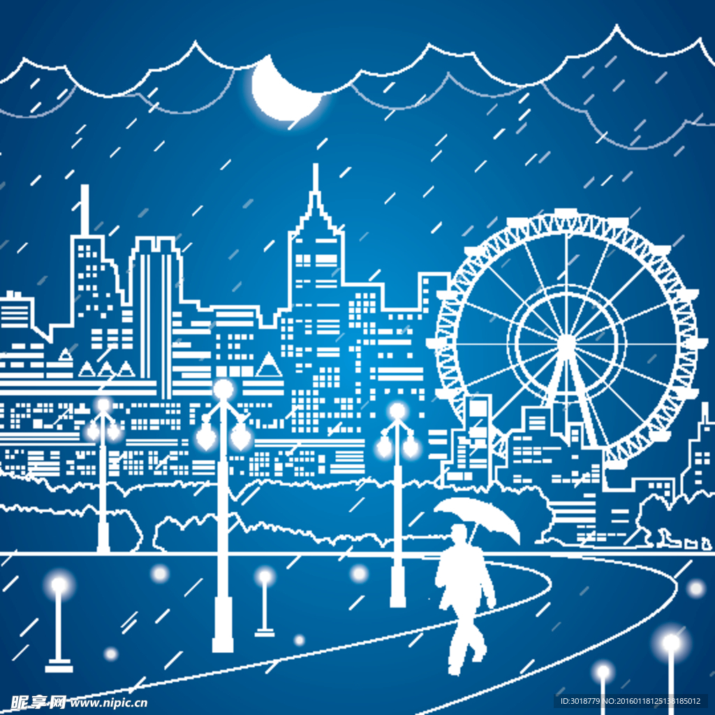 城市剪影