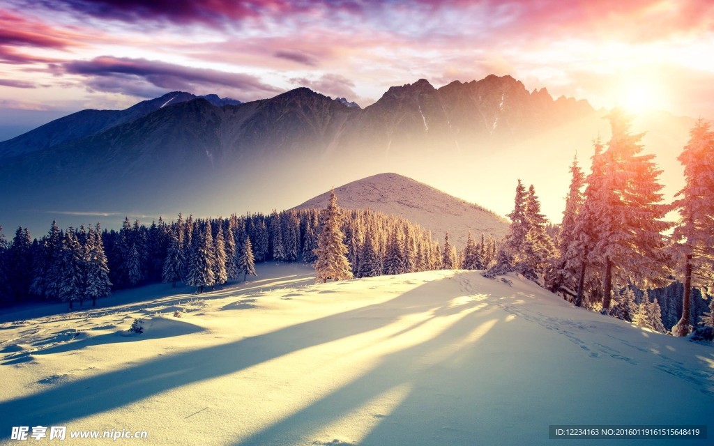 雪山风景