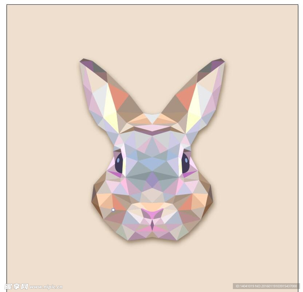 晶格化动物 兔子