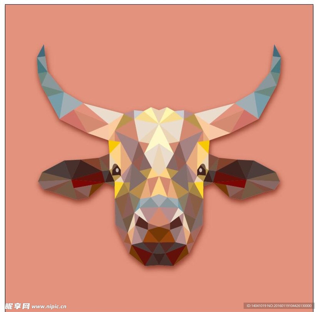 晶格化动物 牛