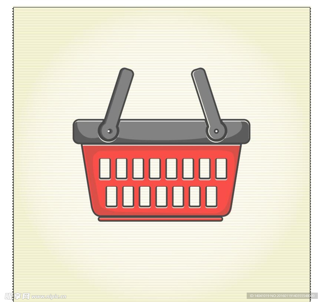 购物篮子图标