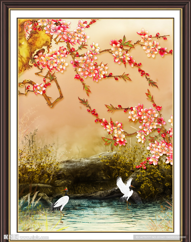 工笔花鸟