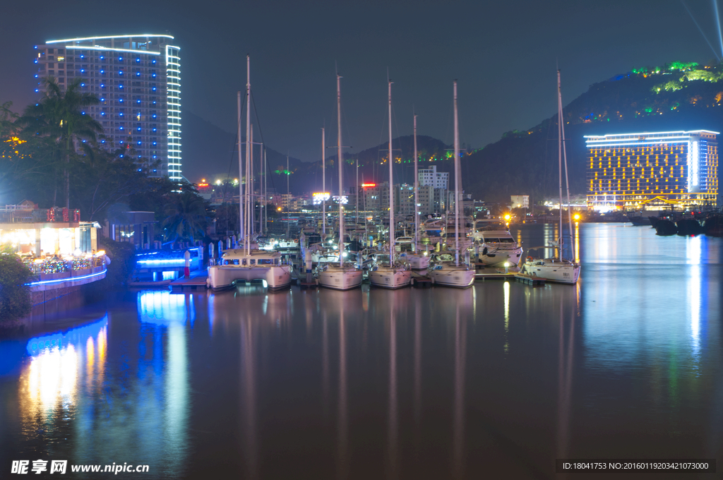 三亚夜景