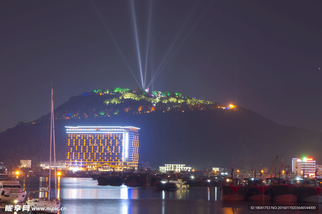 三亚夜景