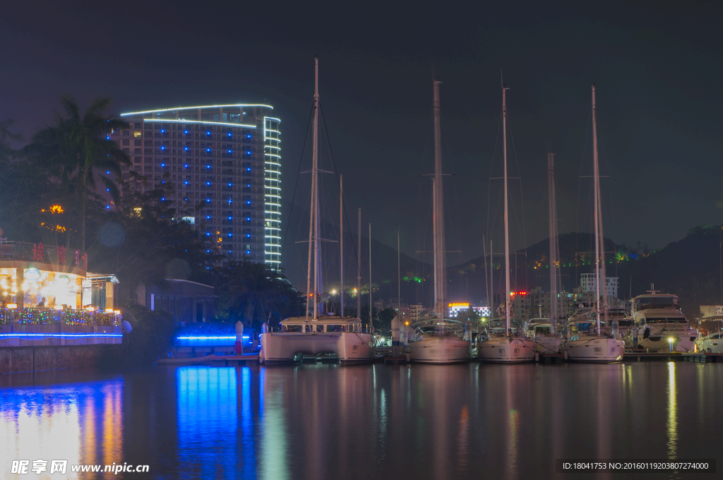 三亚夜景
