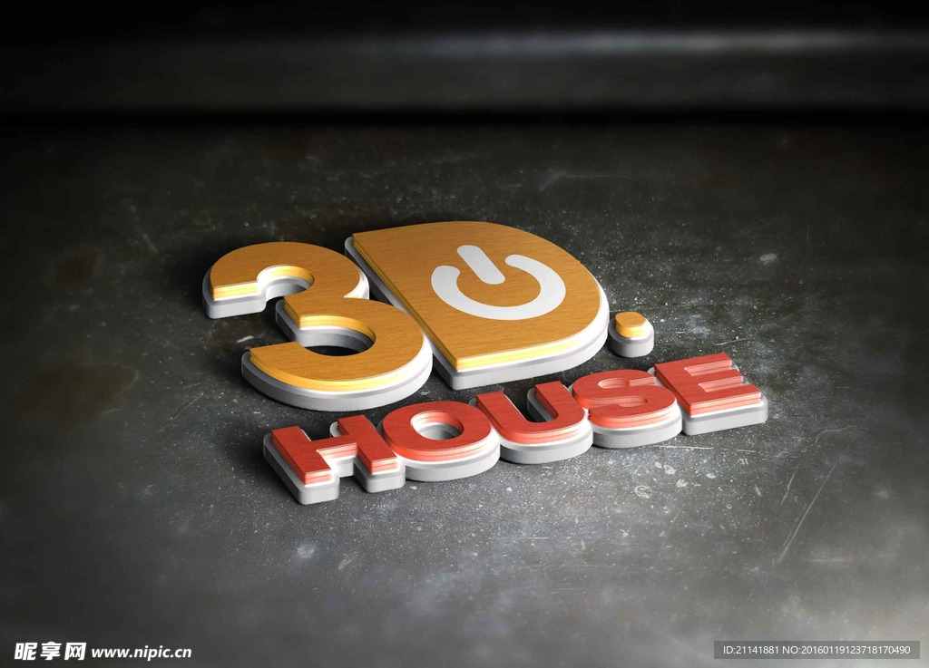 3DLOGO样式效果