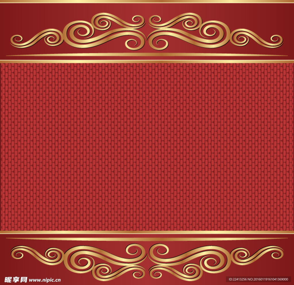 欧式底纹