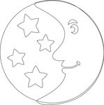 月亮星星