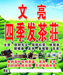 茶莊门牌