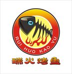 烤鱼 logo
