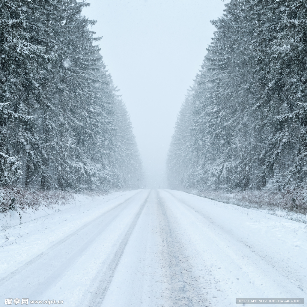 祖山雪景