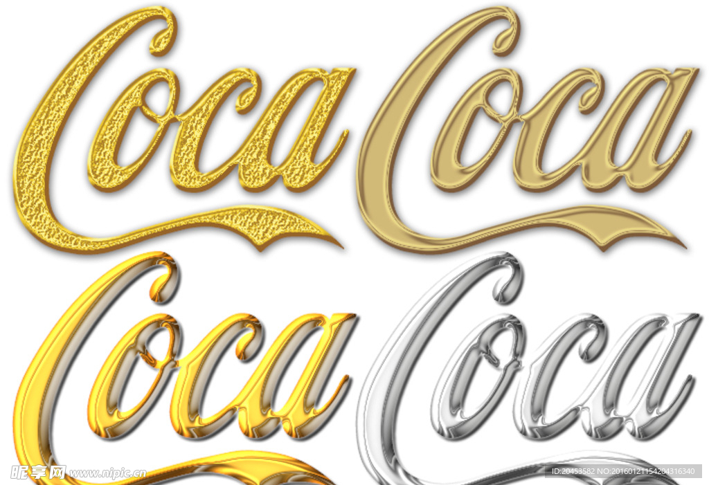 金属字 样式 效果