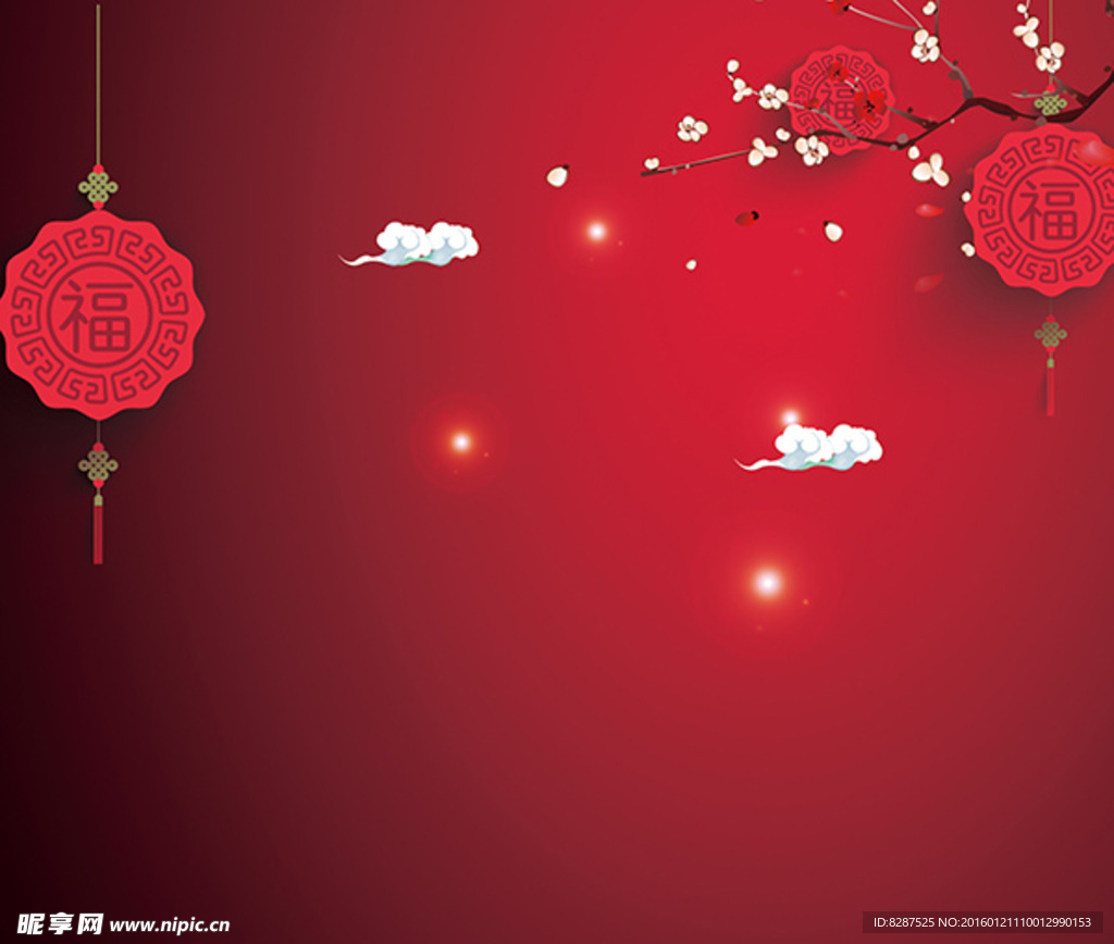 春节背景喜庆素材