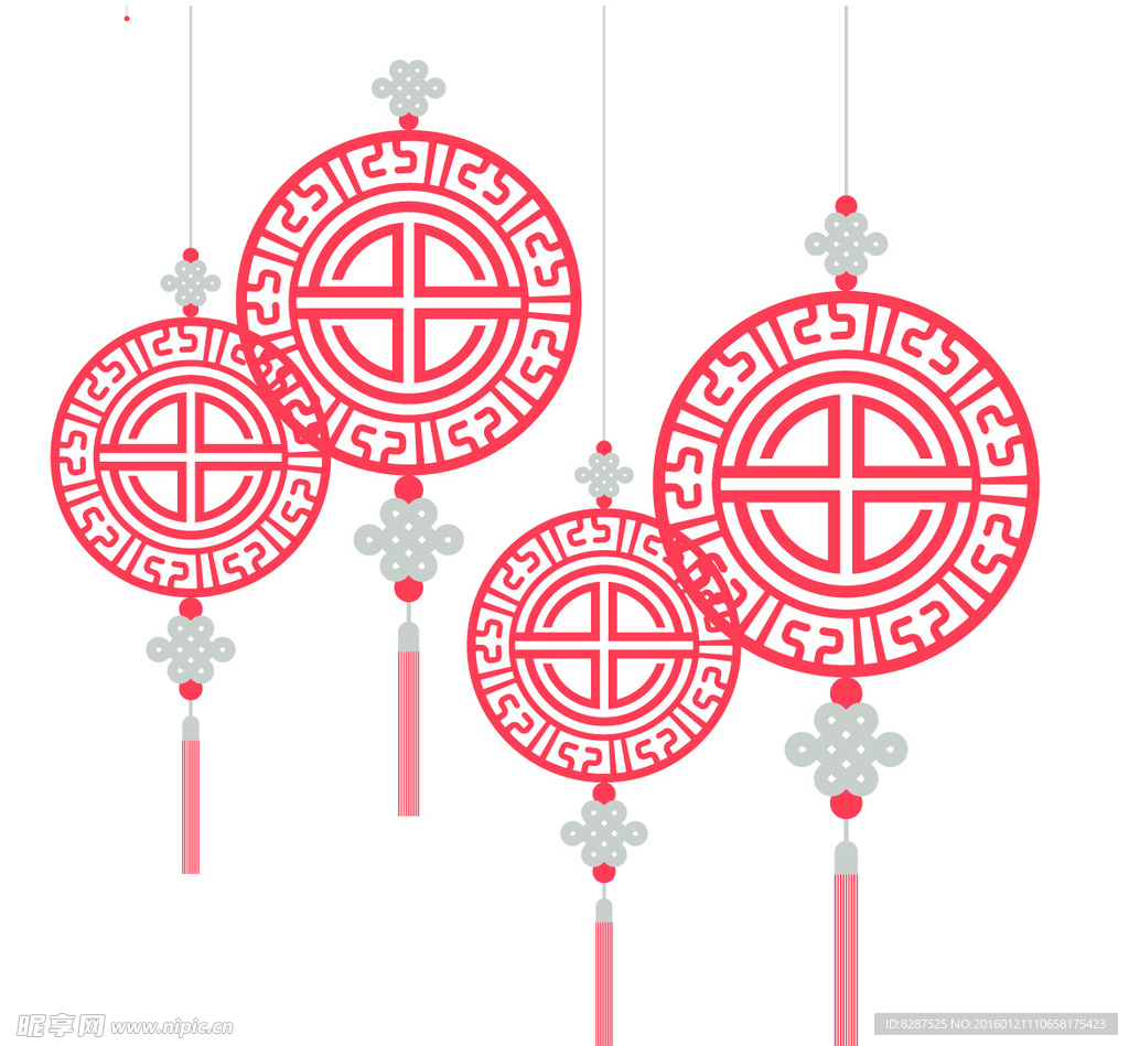 春节灯笼素材