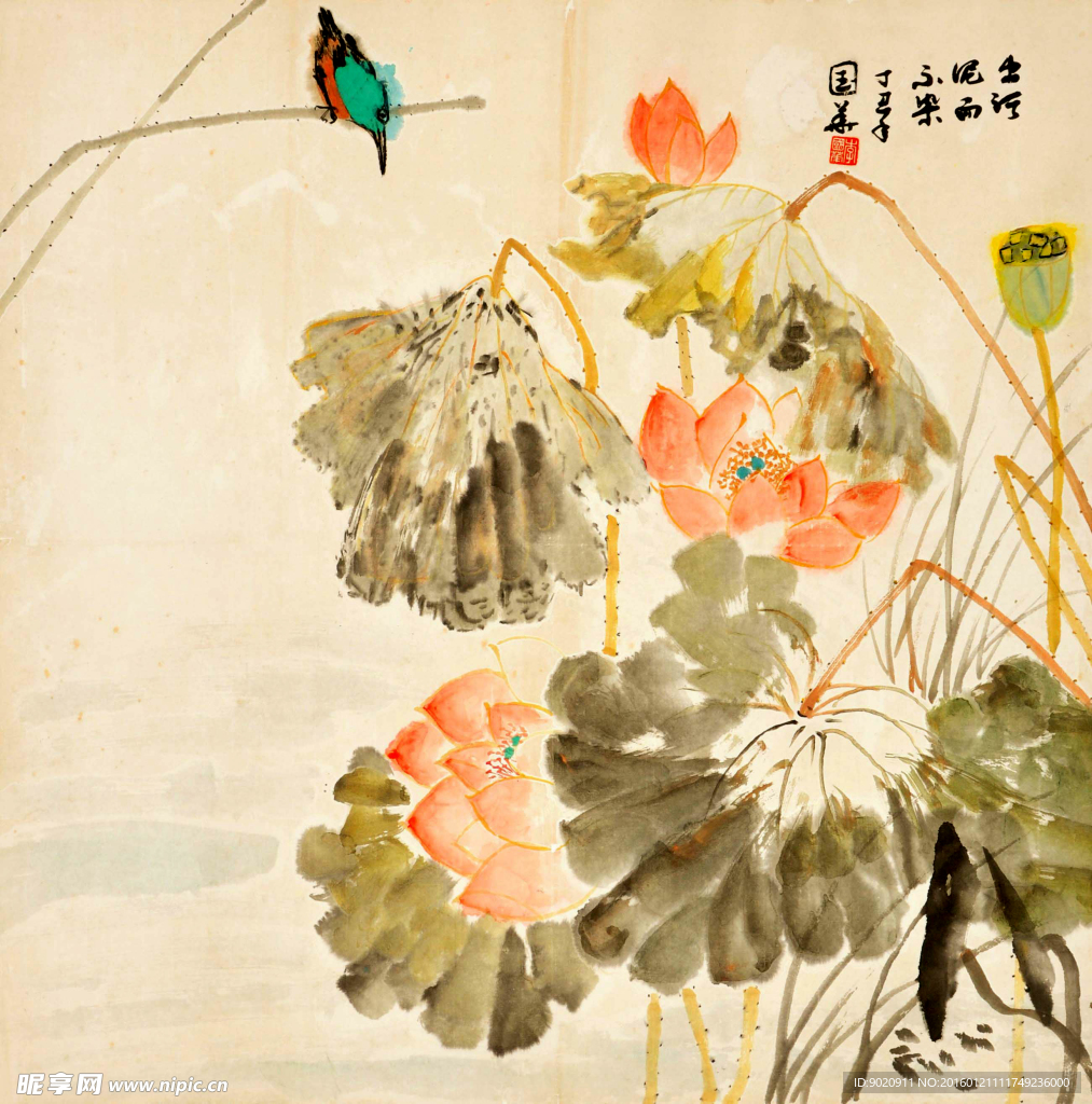 李国华 荷塘