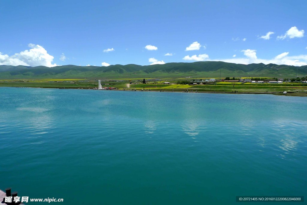 海景 蓝天白云